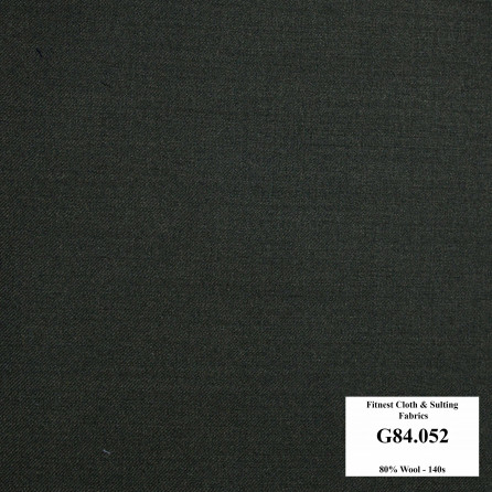 G84.052 Kevinlli V7 - Vải Suit 80% Wool - Đen